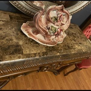 Antique Vintage Porcelain Capodimonte tureen set